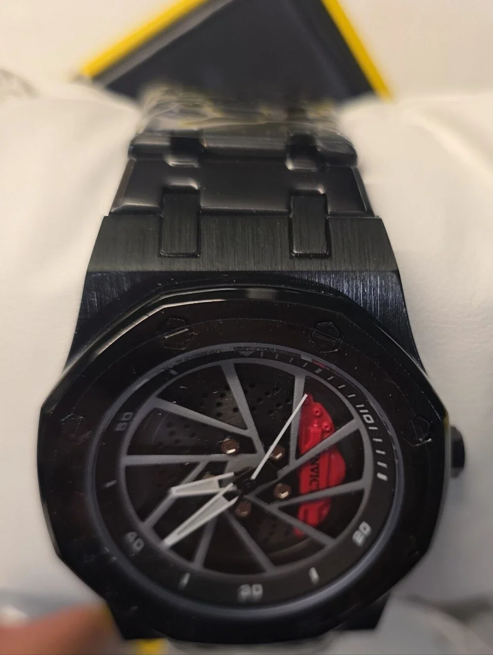 373. Invicta Speedway Rim Men's Watch - 42mm, Black (70036)